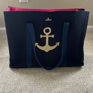 Spartina 449 Navy Carry All Tote Anchor